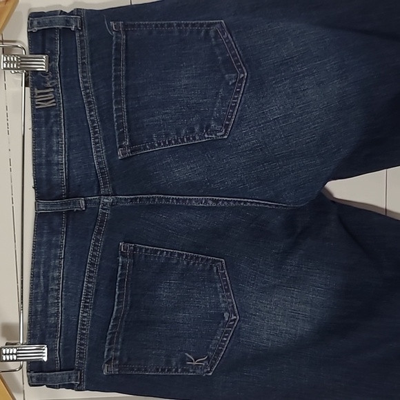 EUC Kut From the Kloth Katy Jeans Women's 6 Straight Leg Mid Rise Cropped Denim - Picture 4 of 12